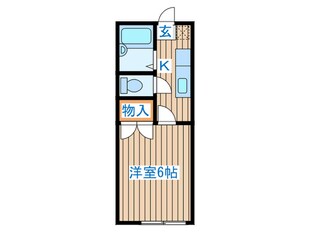 ビレッジ柏木の物件間取画像